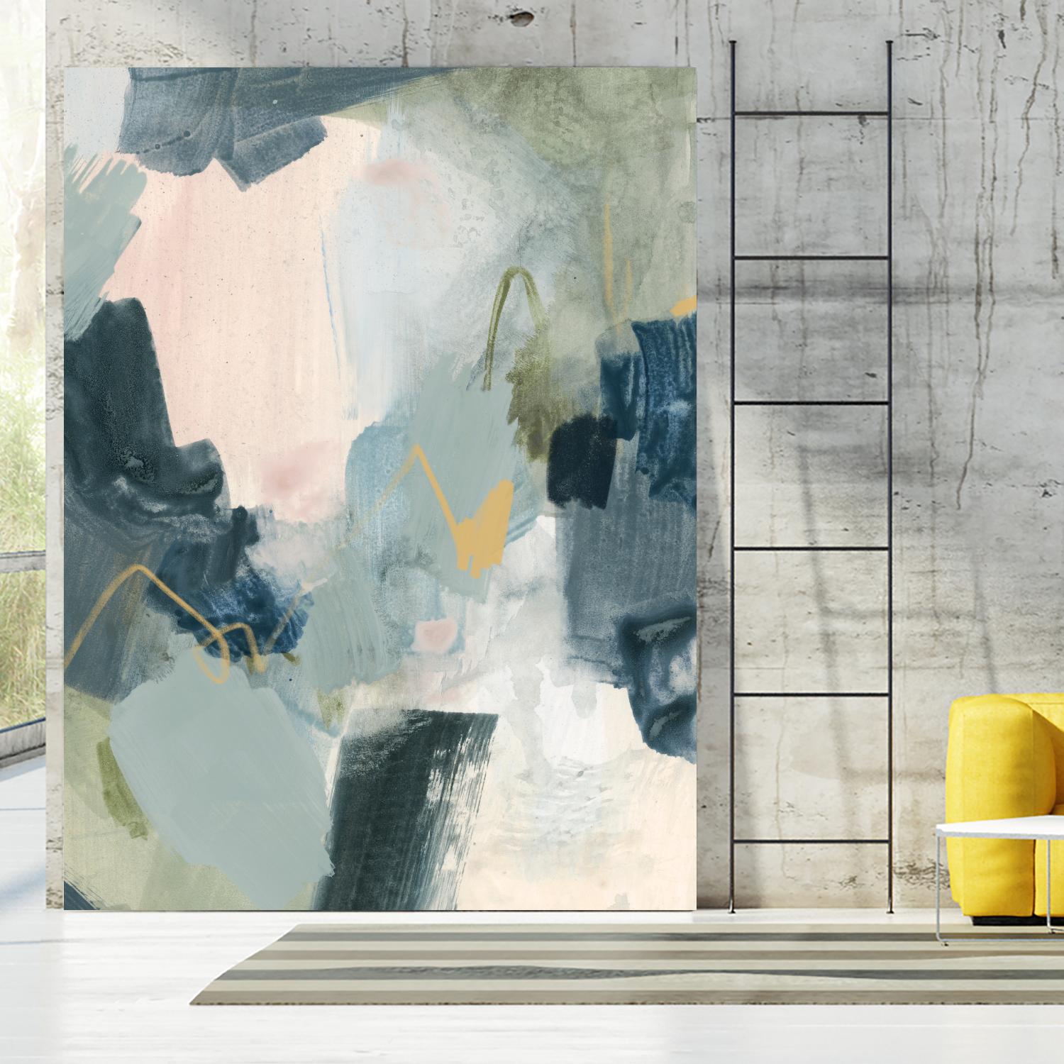 Lago II by Victoria Barnes on GIANT ART - gold abstract abstract 