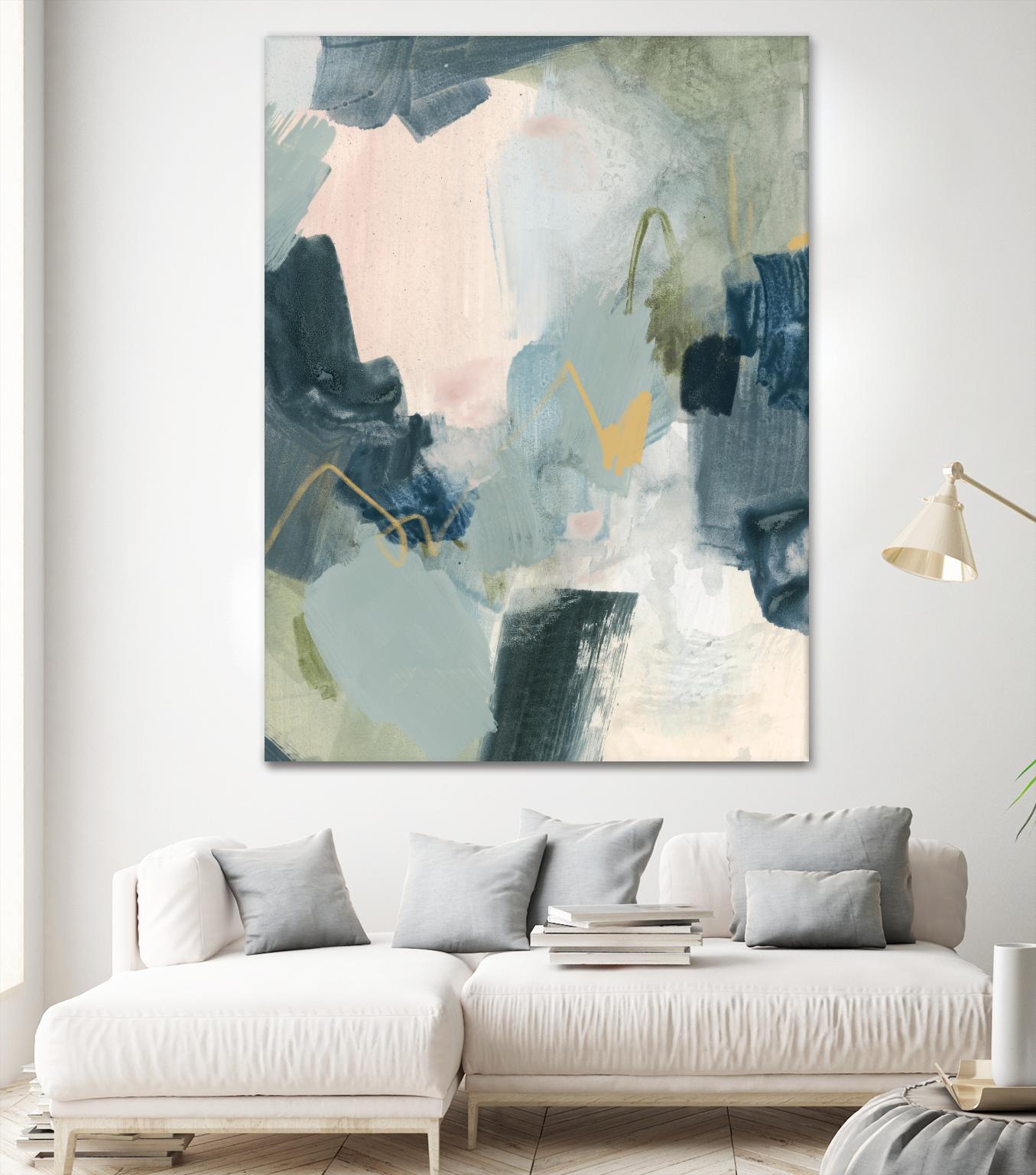 Lago II by Victoria Barnes on GIANT ART - gold abstract abstract 