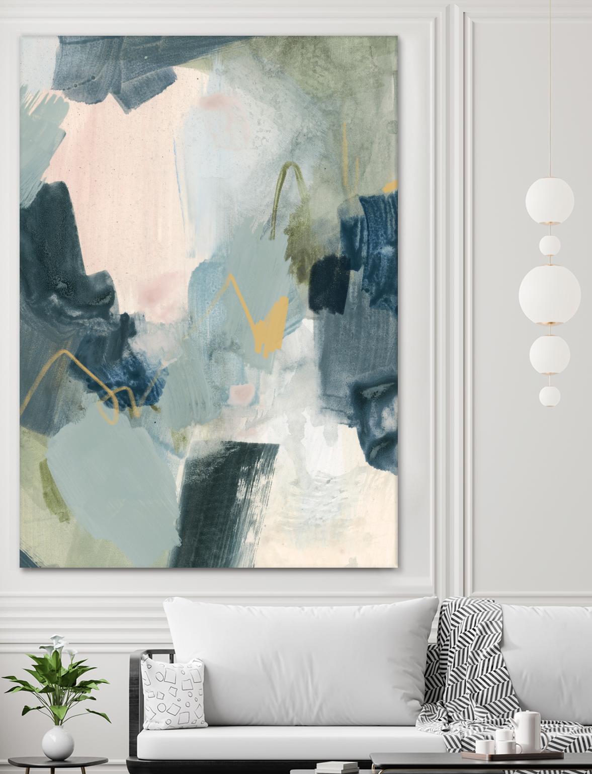 Lago II by Victoria Barnes on GIANT ART - gold abstract abstract 