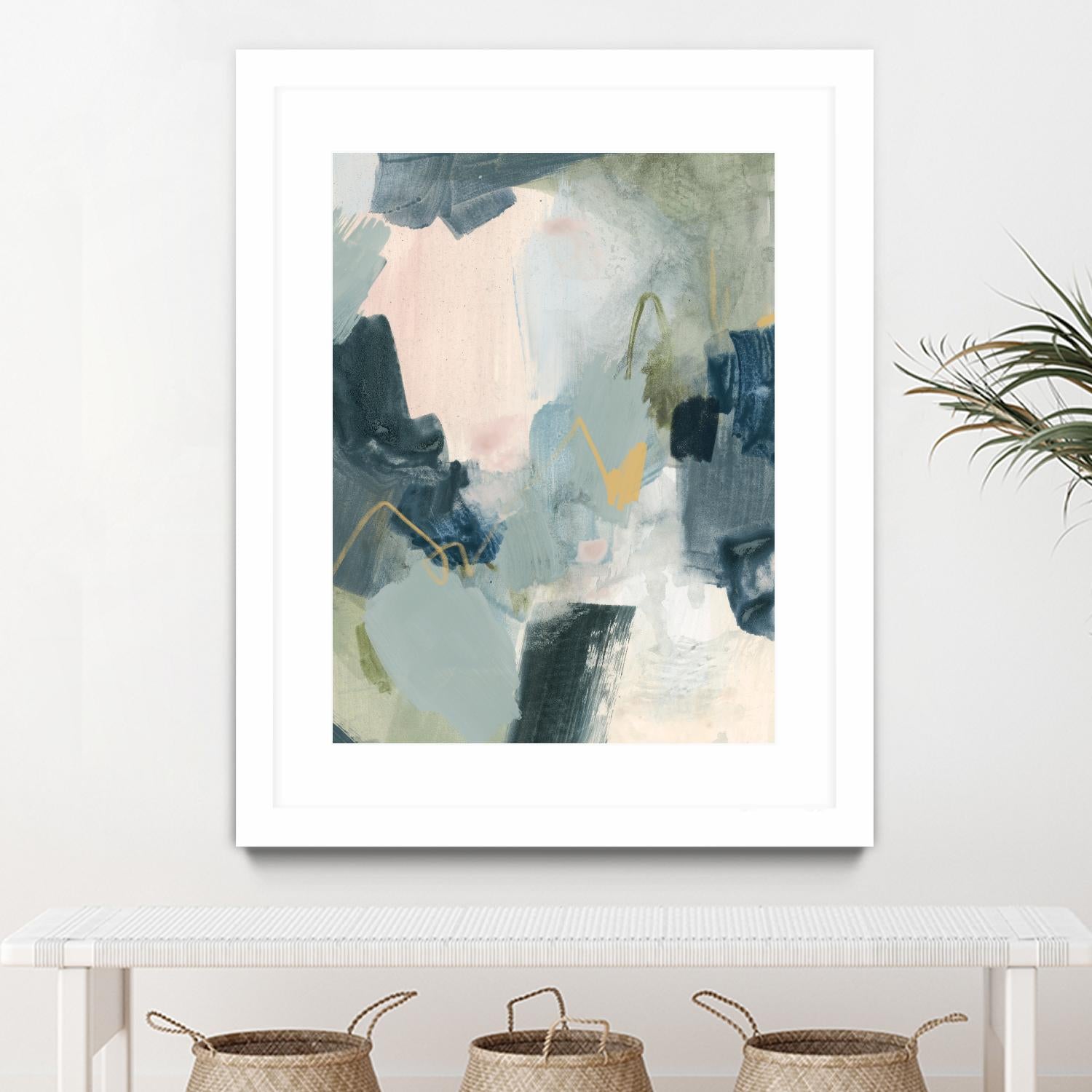 Lago II by Victoria Barnes on GIANT ART - gold abstract abstract 
