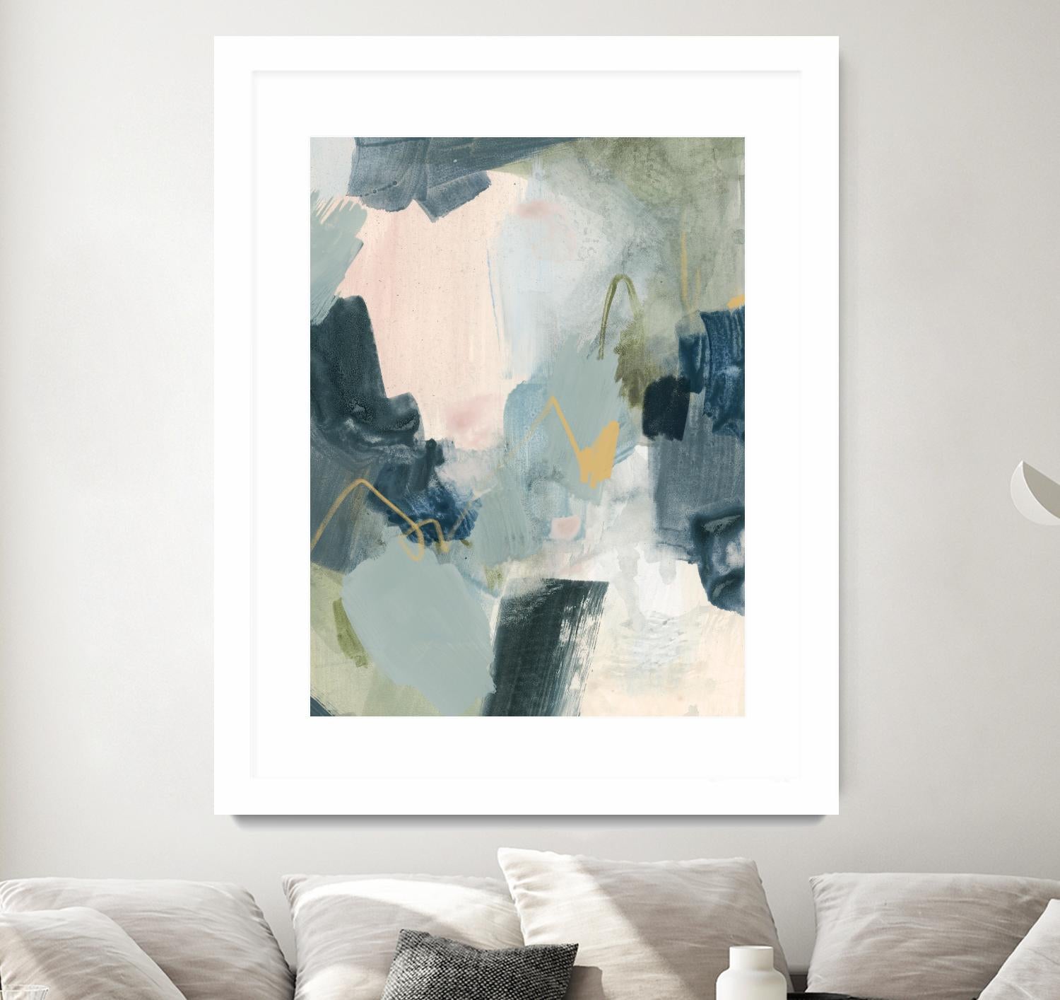 Lago II by Victoria Barnes on GIANT ART - gold abstract abstract 