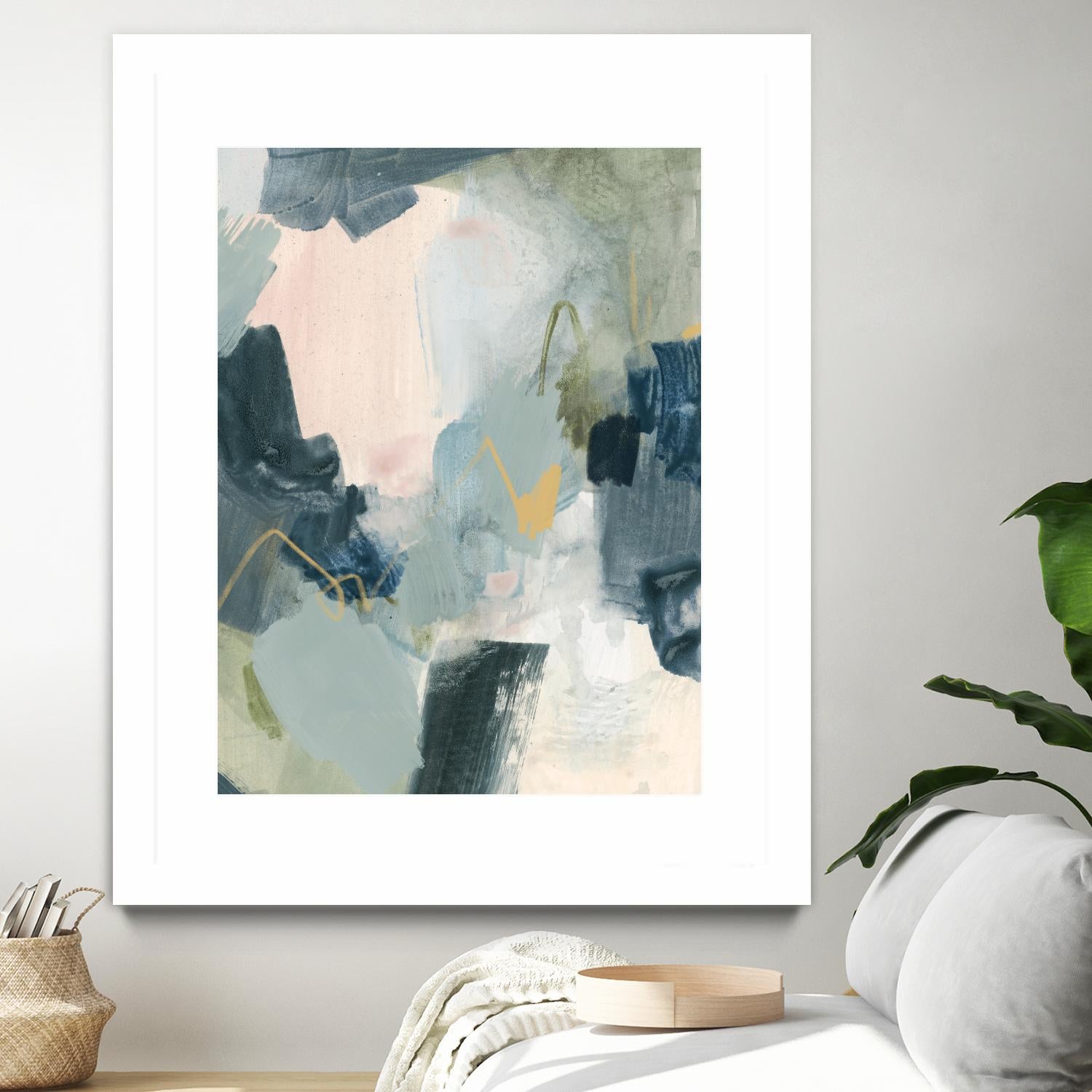 Lago II by Victoria Barnes on GIANT ART - gold abstract abstract 
