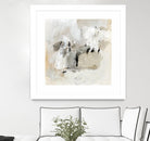 Neutral Brushstrokes II by Victoria Barnes on GIANT ART - beige abstract abstract
