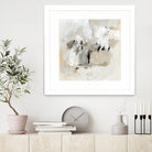 Neutral Brushstrokes II by Victoria Barnes on GIANT ART - beige abstract abstract