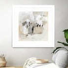 Neutral Brushstrokes II by Victoria Barnes on GIANT ART - beige abstract abstract