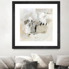 Neutral Brushstrokes II by Victoria Barnes on GIANT ART - beige abstract abstract