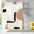 Dialogue I by Victoria Barnes on GIANT ART - beige abstract abstract 