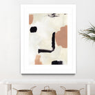 Dialogue I by Victoria Barnes on GIANT ART - beige abstract abstract 