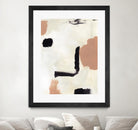 Dialogue I by Victoria Barnes on GIANT ART - beige abstract abstract 