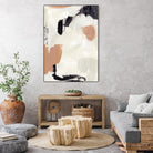 Dialogue II by Victoria Barnes on GIANT ART - grey  abstract abstract