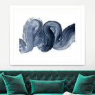 Offshore I by Victoria Barnes on GIANT ART - blue  abstract abstract