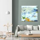Abstract Beach by Karen Fields on GIANT ART - green abstract abstract