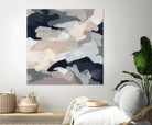 Monochrome Currents I by June Vess on GIANT ART - white abstract abstract