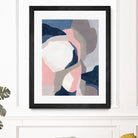 Intertwined Tones II by June Vess on GIANT ART - pink abstract abstract 
