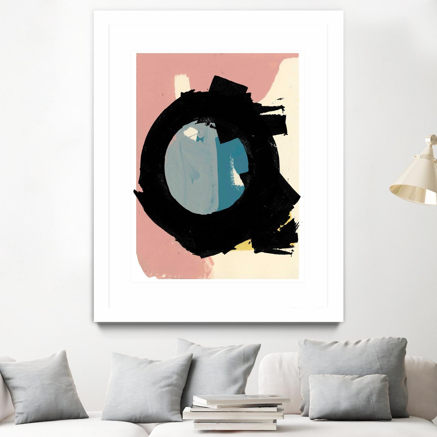 Zen Abstract I by Cartissi on GIANT ART - pink abstract abstract