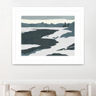 Cutter Island IV by Jacob Green on GIANT ART - green landscapes & seascapes abstract 