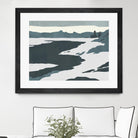 Cutter Island IV by Jacob Green on GIANT ART - green landscapes & seascapes abstract 