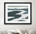 Cutter Island IV by Jacob Green on GIANT ART - green landscapes & seascapes abstract 