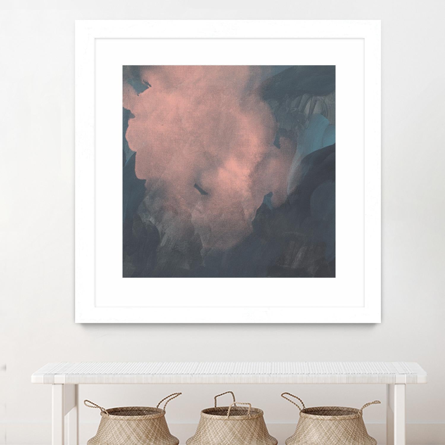 Sunset Aura I by Jacob Green on GIANT ART - pink  abstract abstract