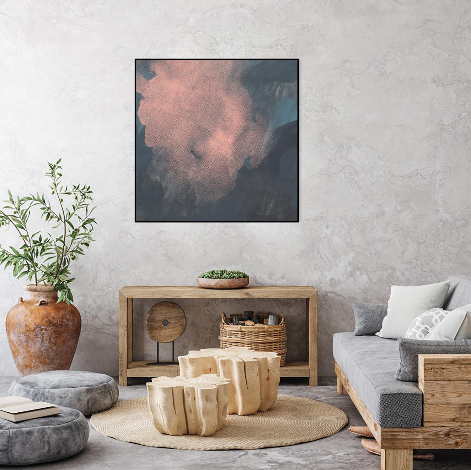 Sunset Aura I by Jacob Green on GIANT ART - pink  abstract abstract