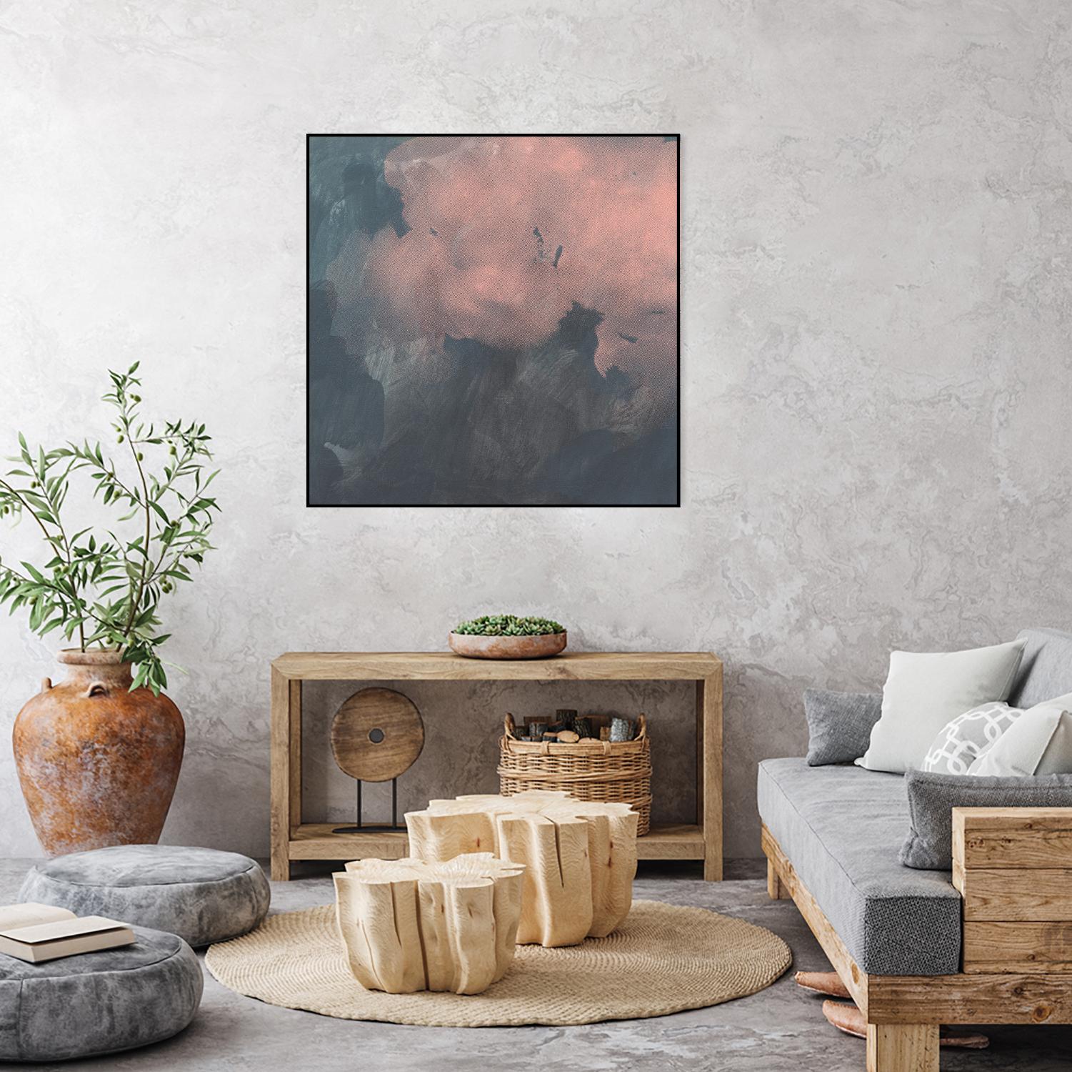 Sunset Aura II by Jacob Green on GIANT ART - pink abstract abstract