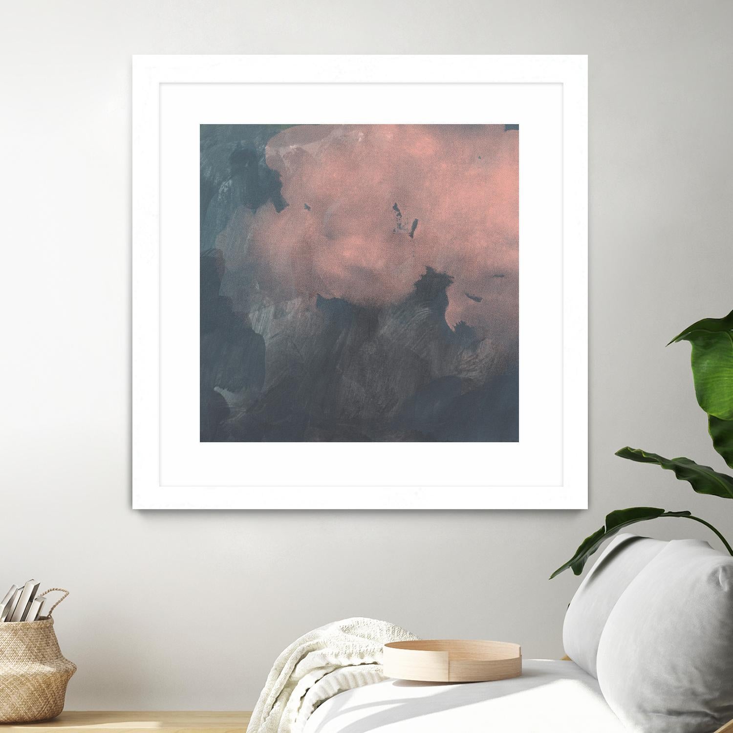 Sunset Aura II by Jacob Green on GIANT ART - pink abstract abstract
