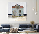 Beach Hut III by Stellar Design Studio on GIANT ART - beige coastal & tropical accommodations