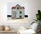Beach Hut III by Stellar Design Studio on GIANT ART - beige coastal & tropical accommodations