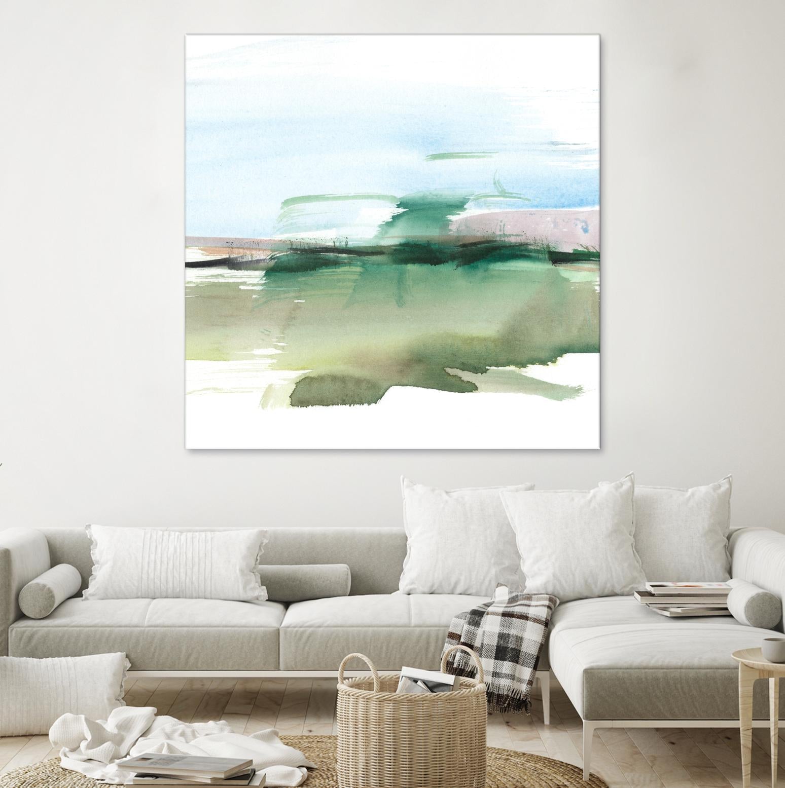 Abstract Wetland II by Ethan Harper on GIANT ART - green abstract abstract 