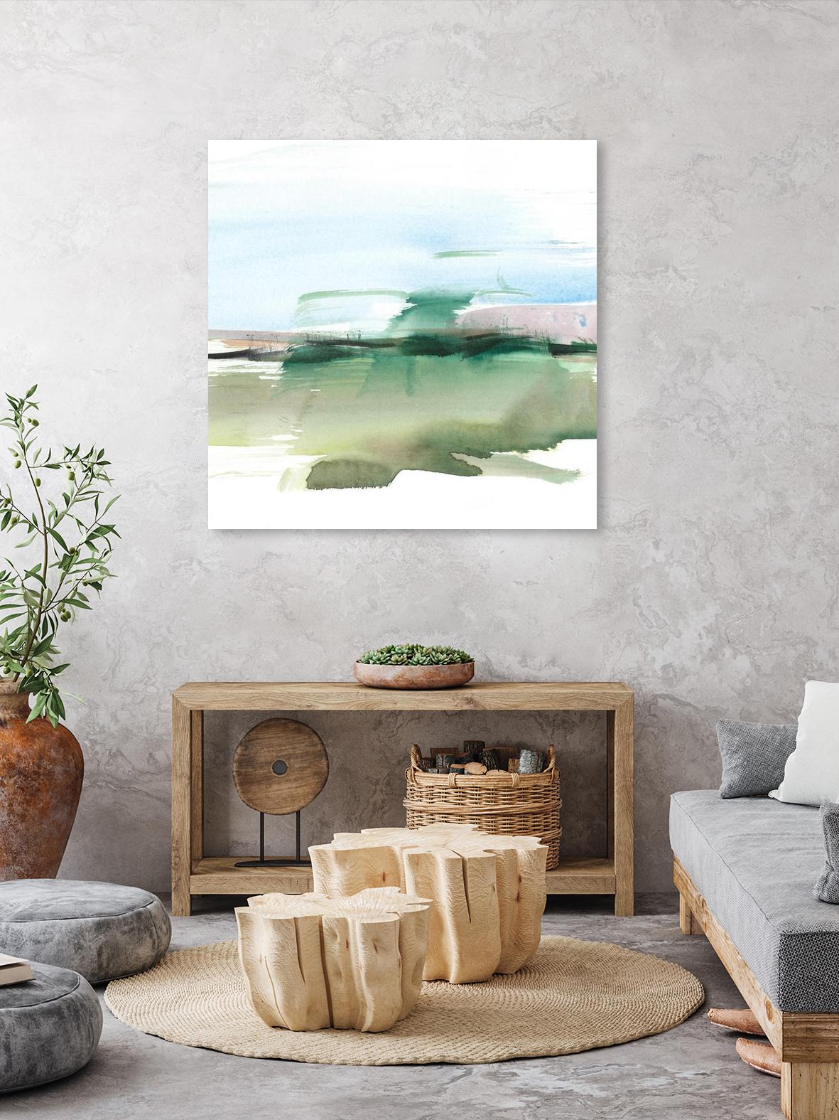 Abstract Wetland II by Ethan Harper on GIANT ART - green abstract abstract 