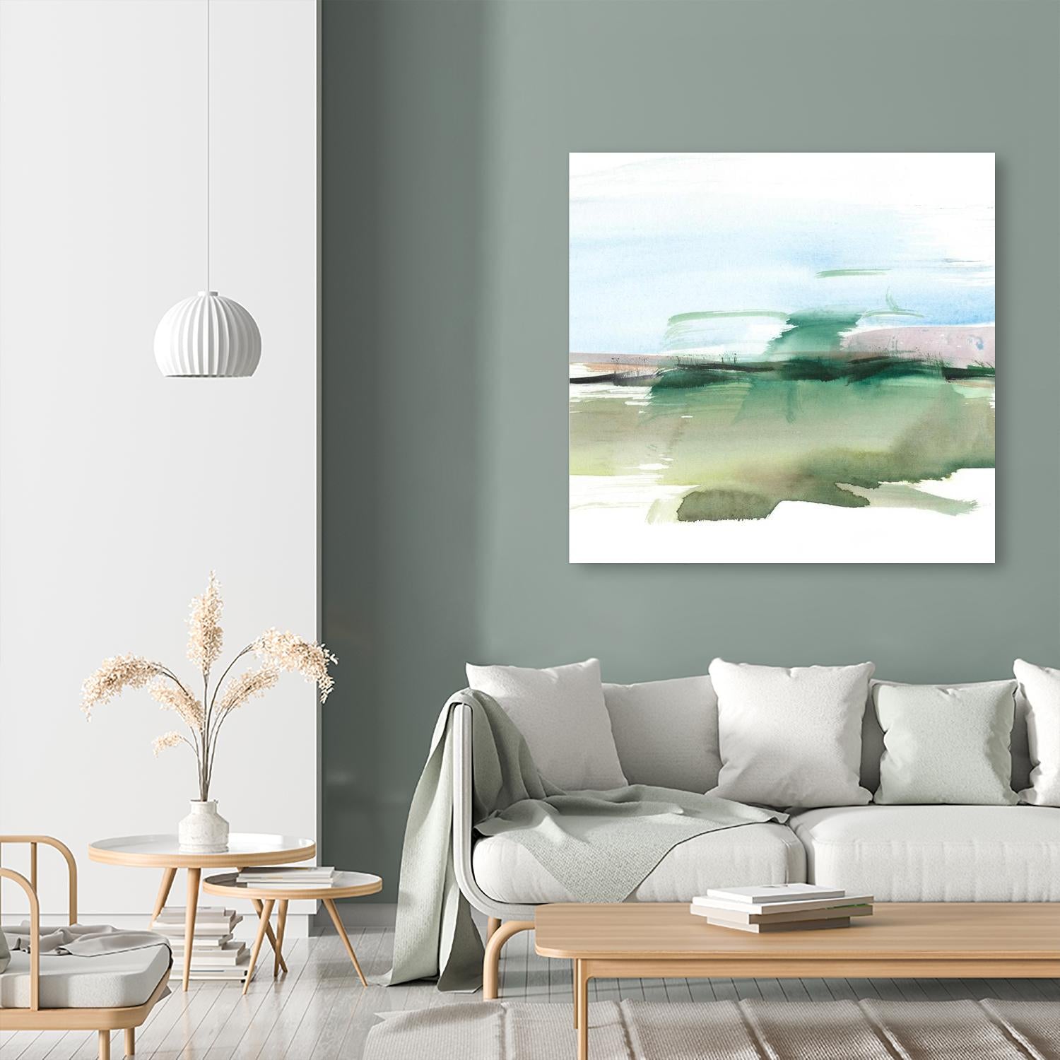 Abstract Wetland II by Ethan Harper on GIANT ART - green abstract abstract 
