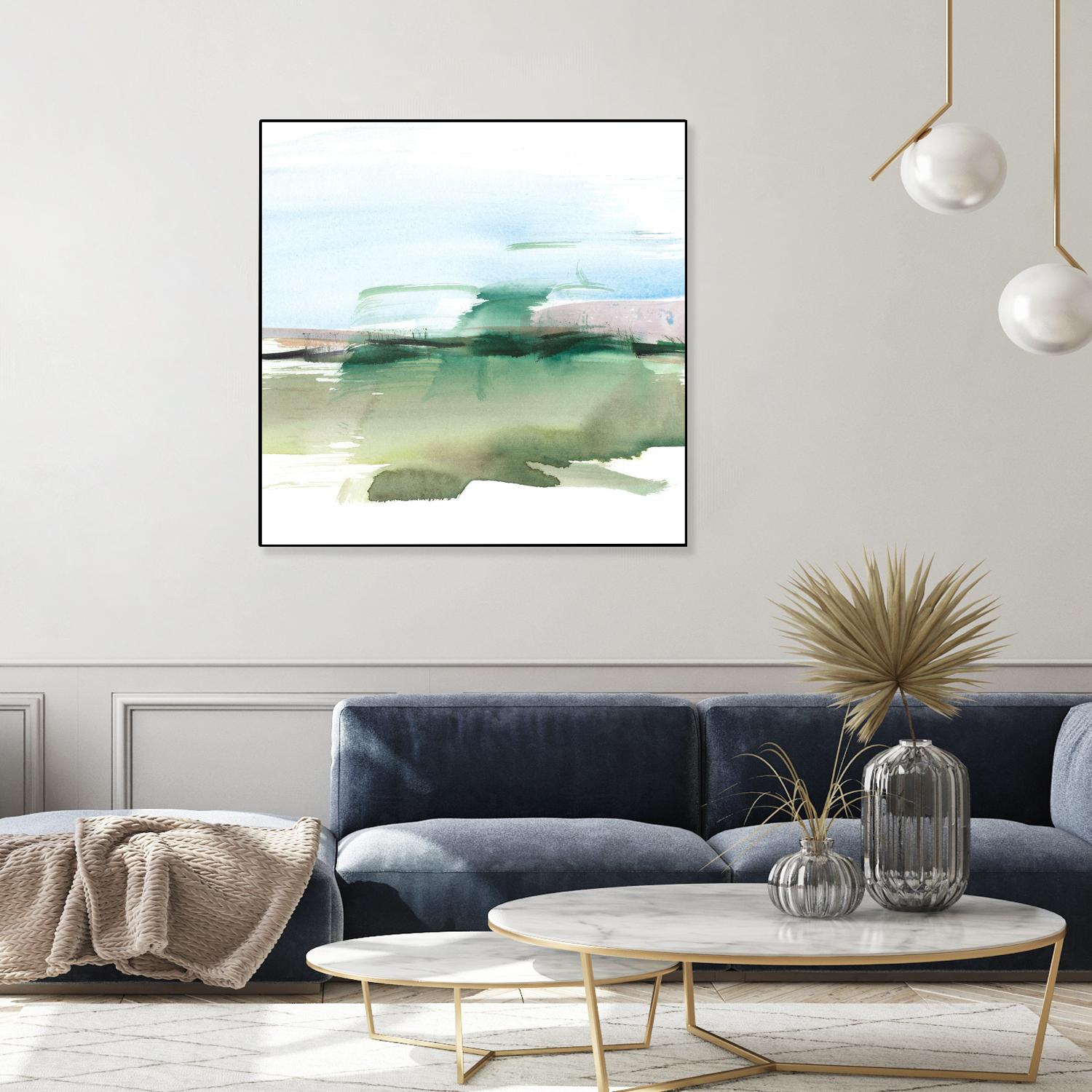 Abstract Wetland II by Ethan Harper on GIANT ART - green abstract abstract 