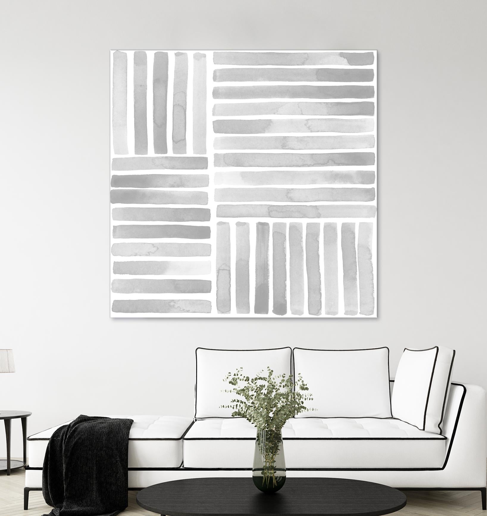 Muted Eccentricities I by Grace Popp on GIANT ART - white abstract