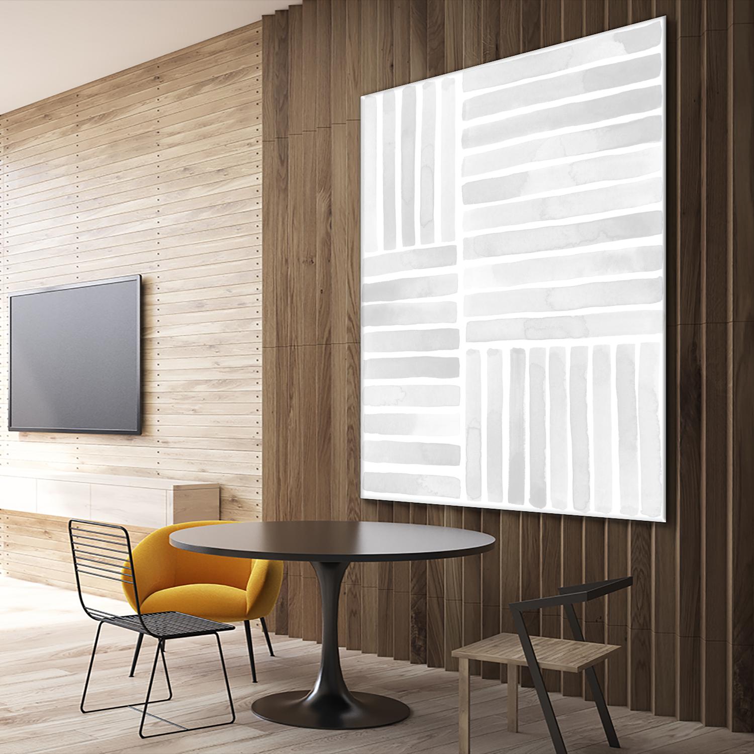 Muted Eccentricities I by Grace Popp on GIANT ART - white abstract