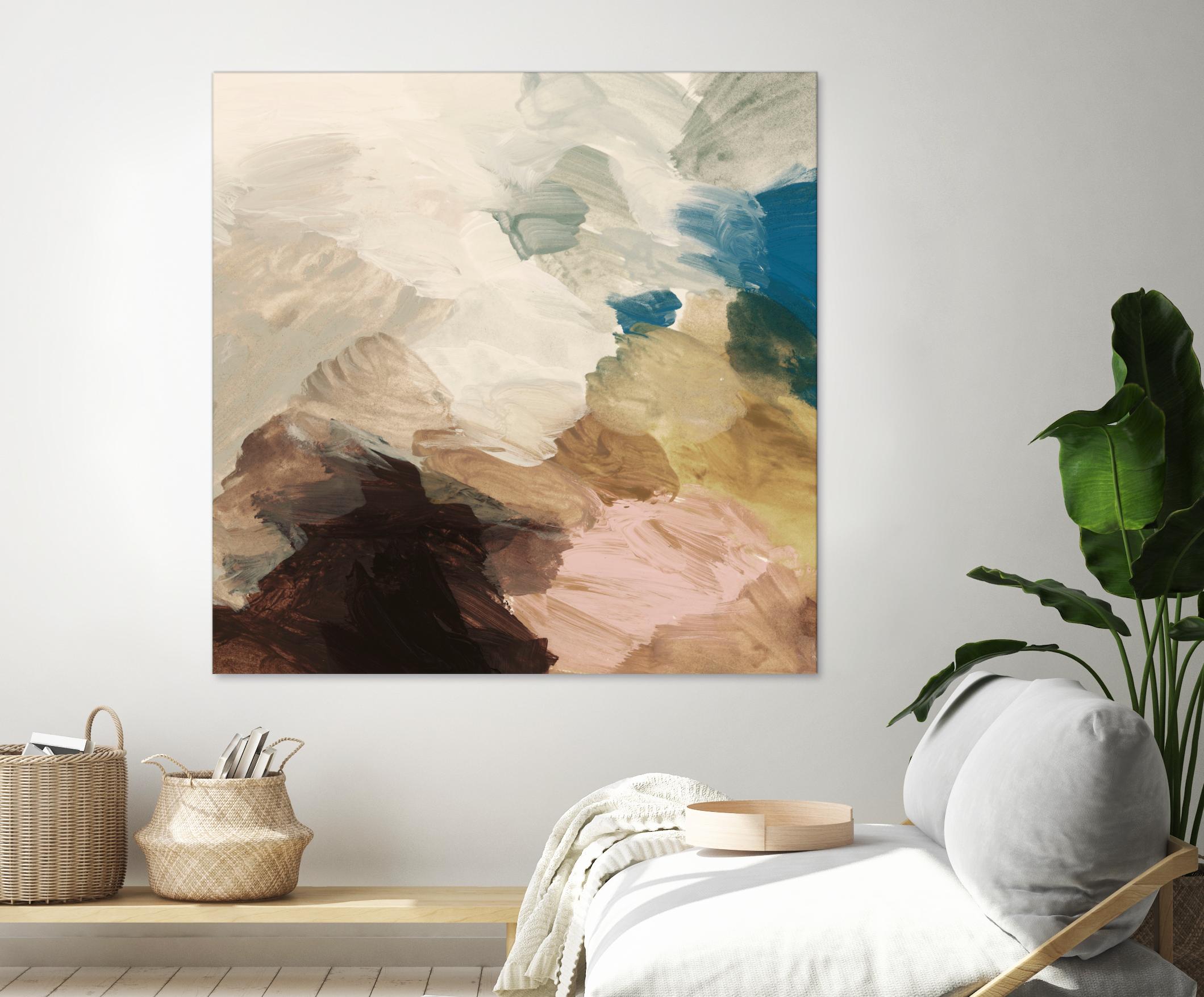 Color Meld I by Victoria Barnes on GIANT ART - pink abstract abstract