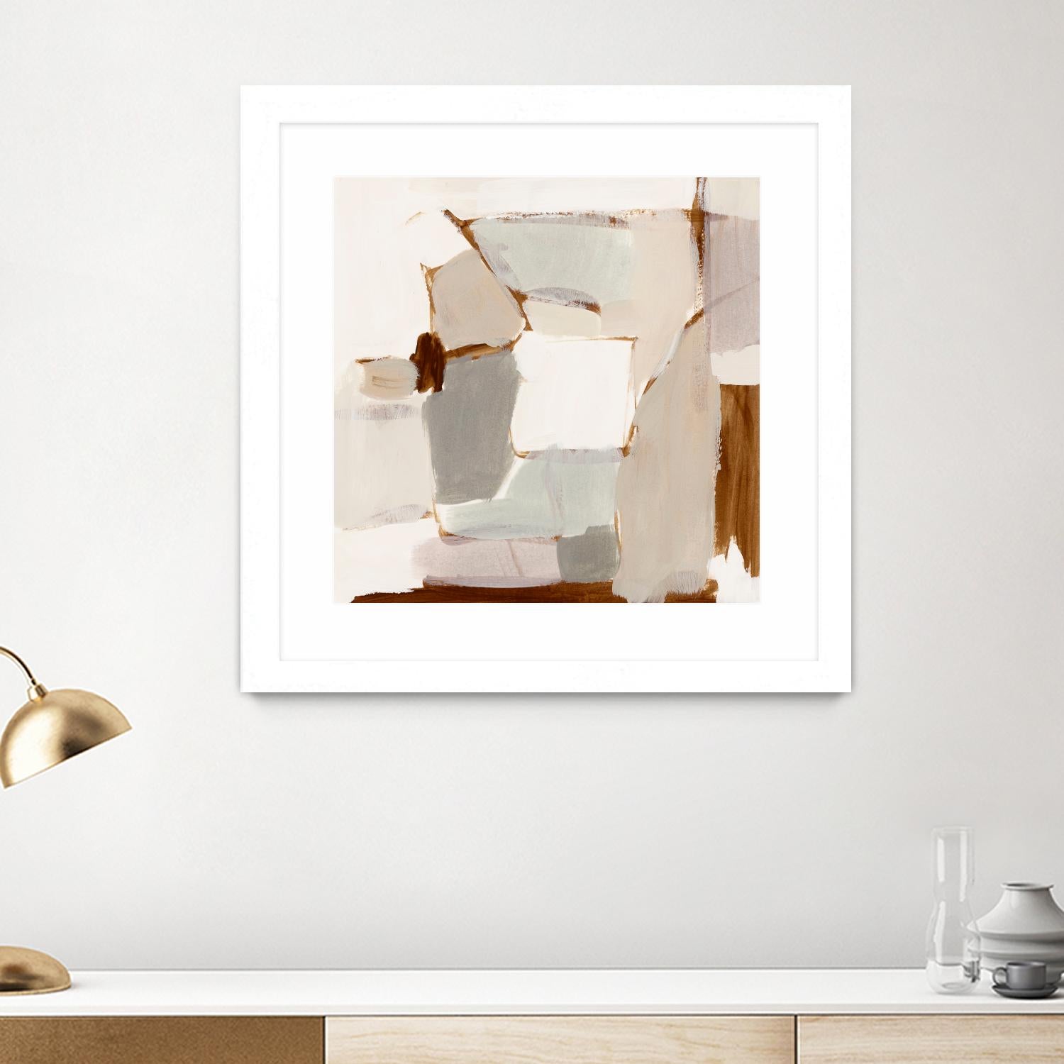 Mint Chip I by Victoria Barnes on GIANT ART - white abstract abstract 
