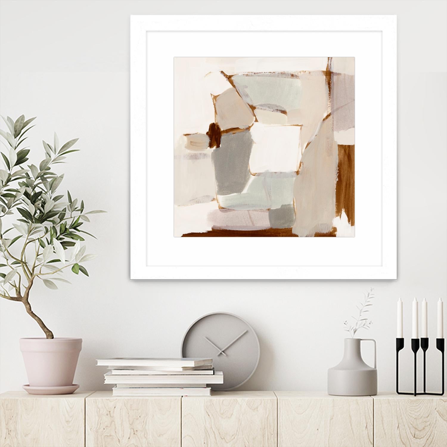 Mint Chip I by Victoria Barnes on GIANT ART - white abstract abstract 