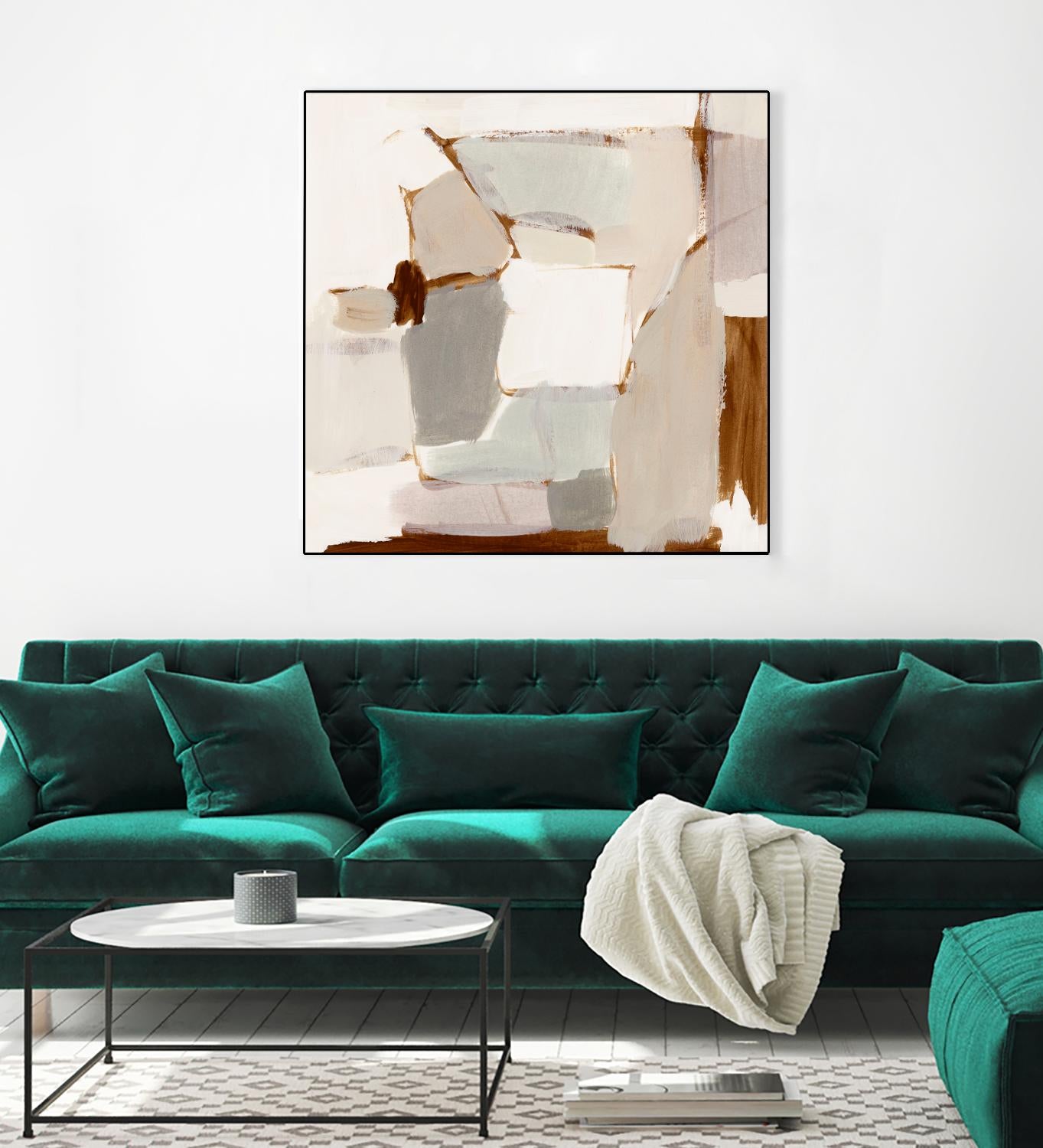 Mint Chip I by Victoria Barnes on GIANT ART - white abstract abstract 