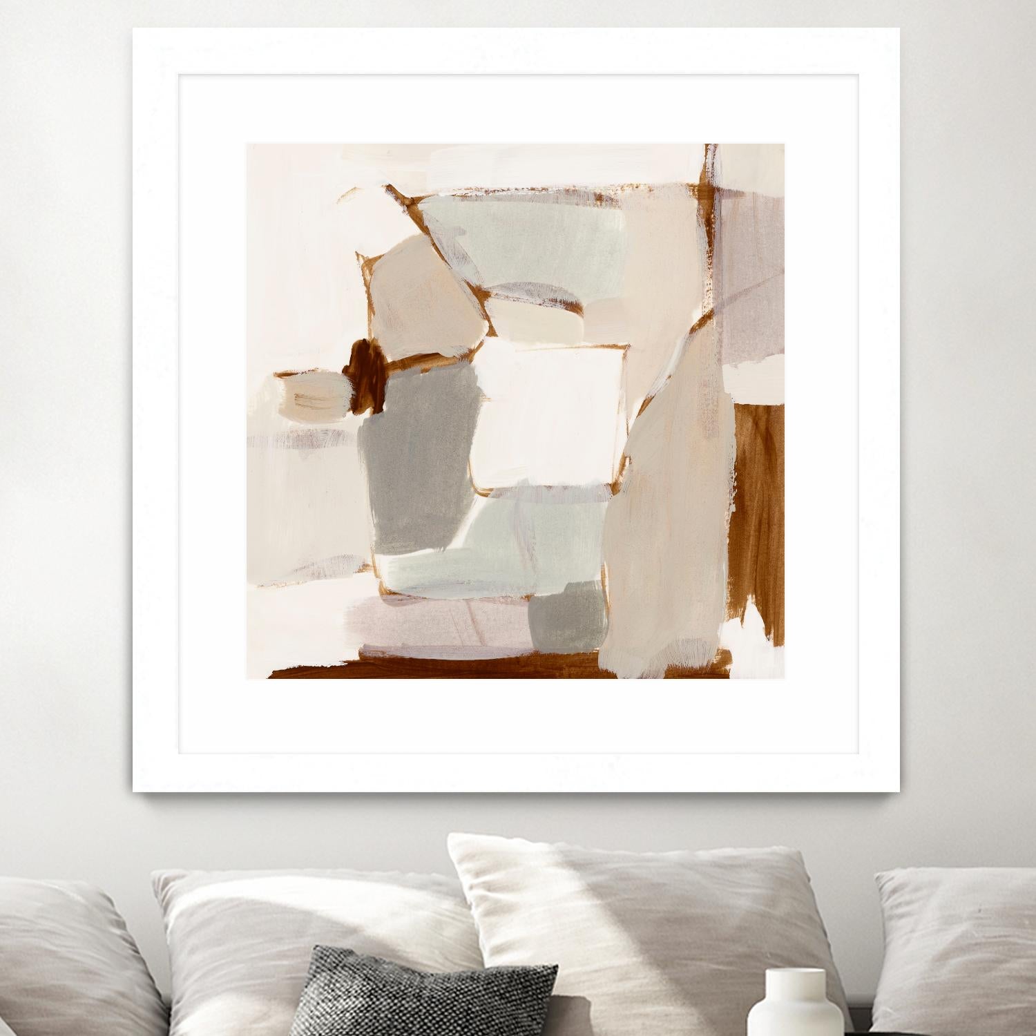 Mint Chip I by Victoria Barnes on GIANT ART - white abstract abstract 