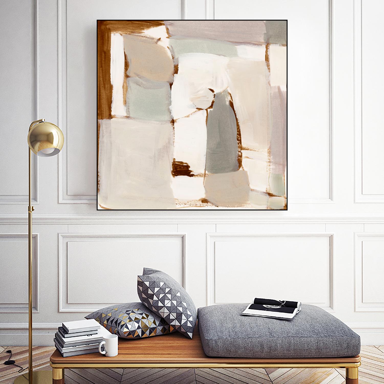 Mint Chip II by Victoria Barnes on GIANT ART - white abstract abstract