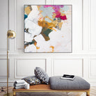 i see you diptych II by Kent Youngstrom on GIANT ART - gold abstract abstract 