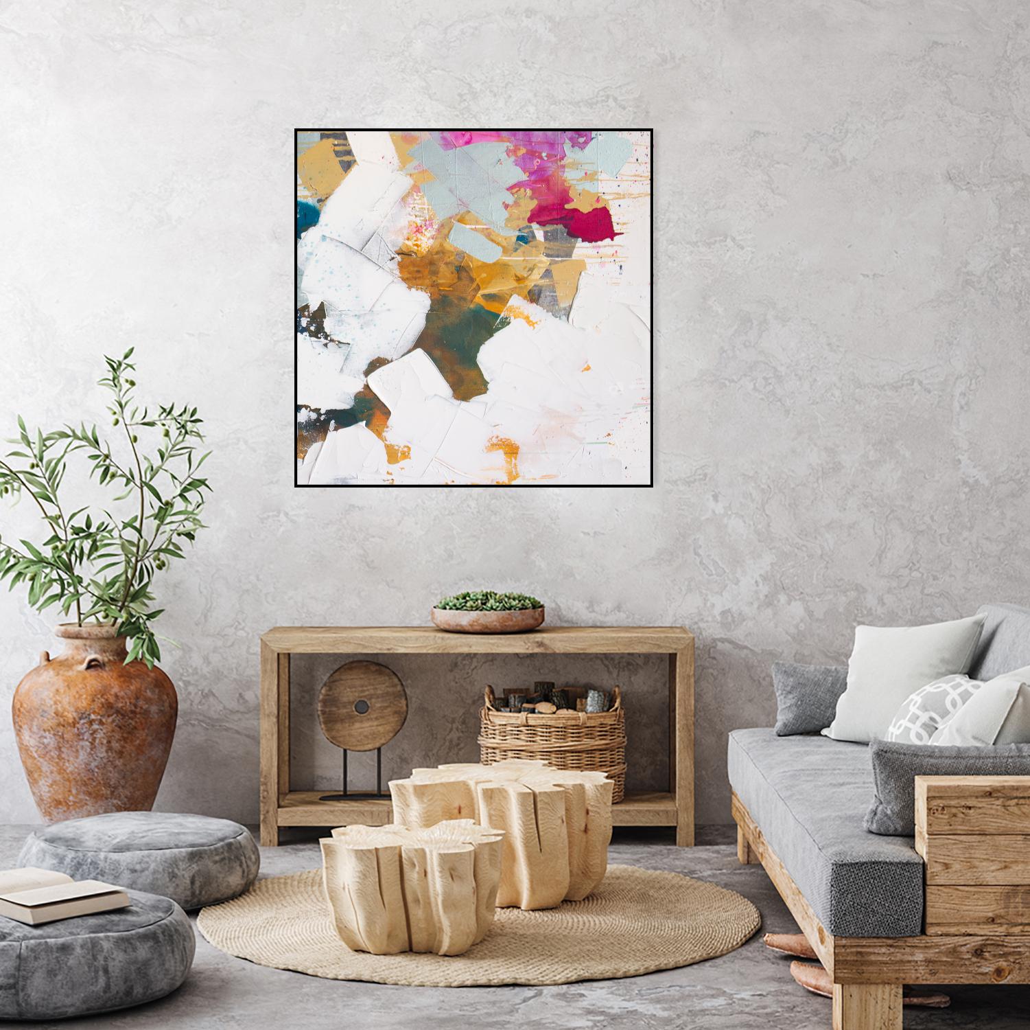 i see you diptych II by Kent Youngstrom on GIANT ART - gold abstract abstract 