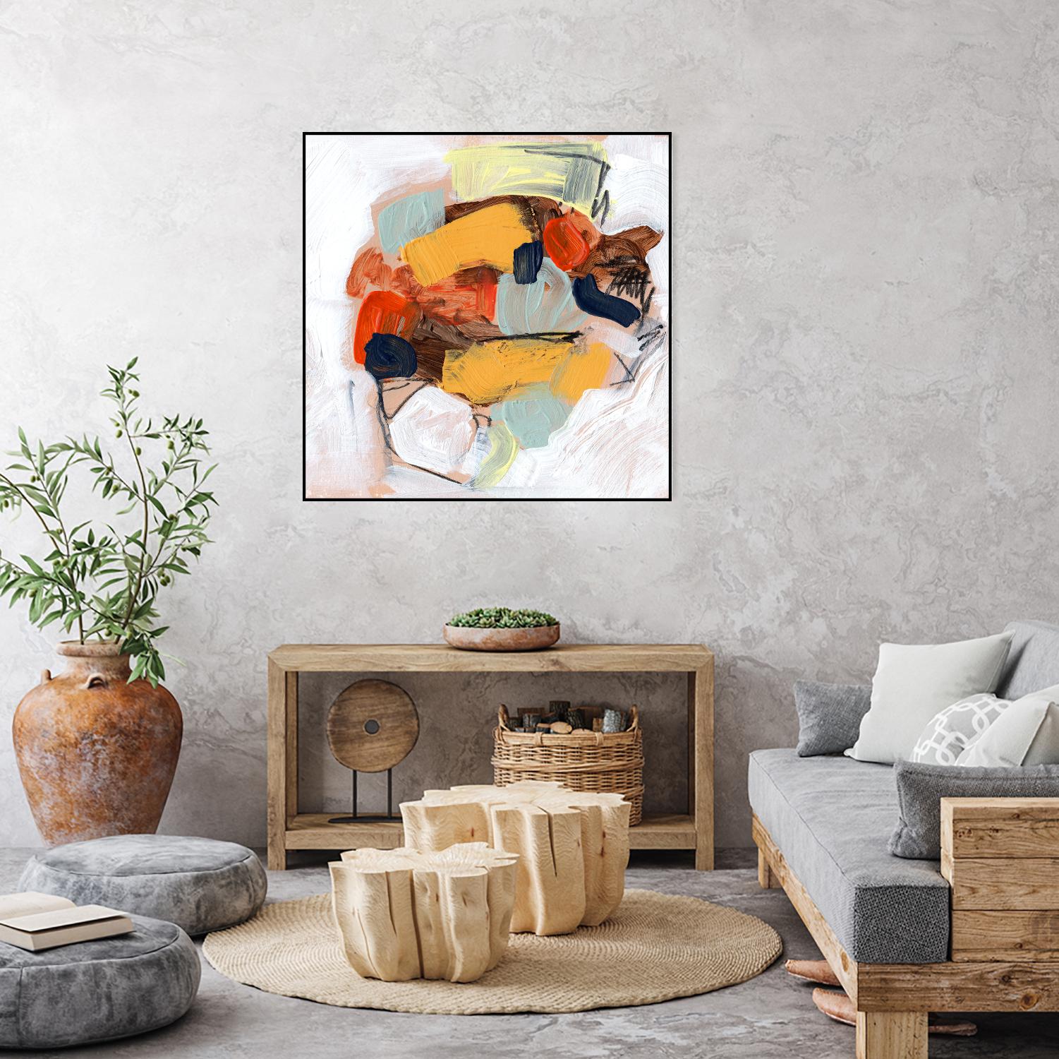 Lunchbox I by Jennifer Parker on GIANT ART - red abstract abstract 