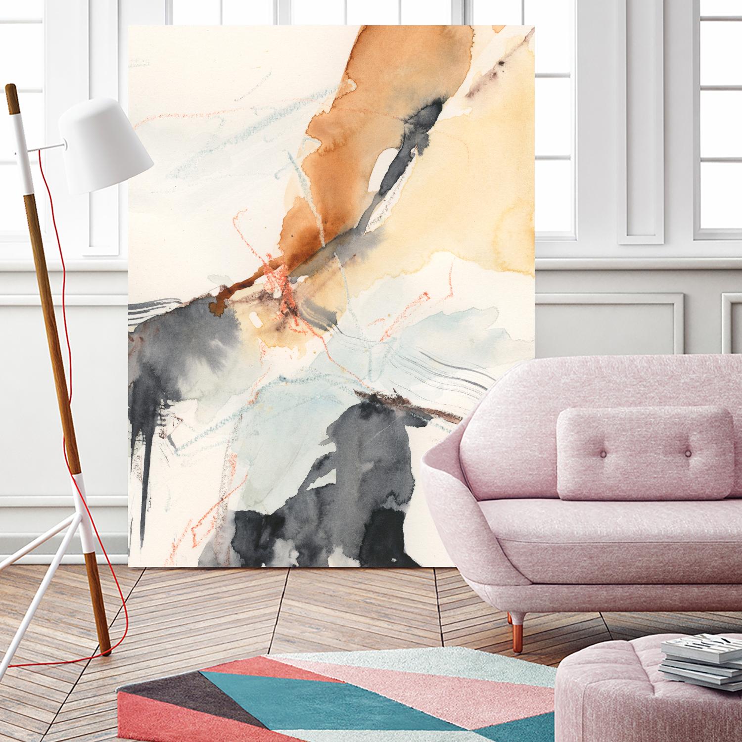Efflux II by Victoria Borges on GIANT ART - beige abstract abstract 