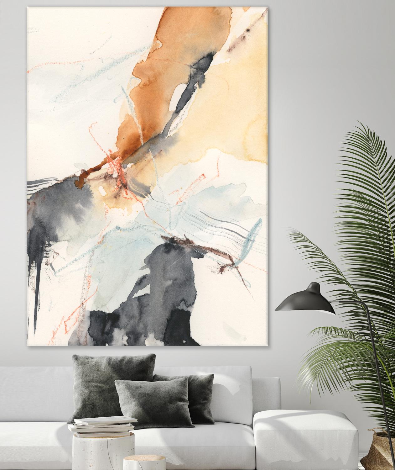 Efflux II by Victoria Borges on GIANT ART - beige abstract abstract 