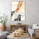 Efflux II by Victoria Borges on GIANT ART - beige abstract abstract 