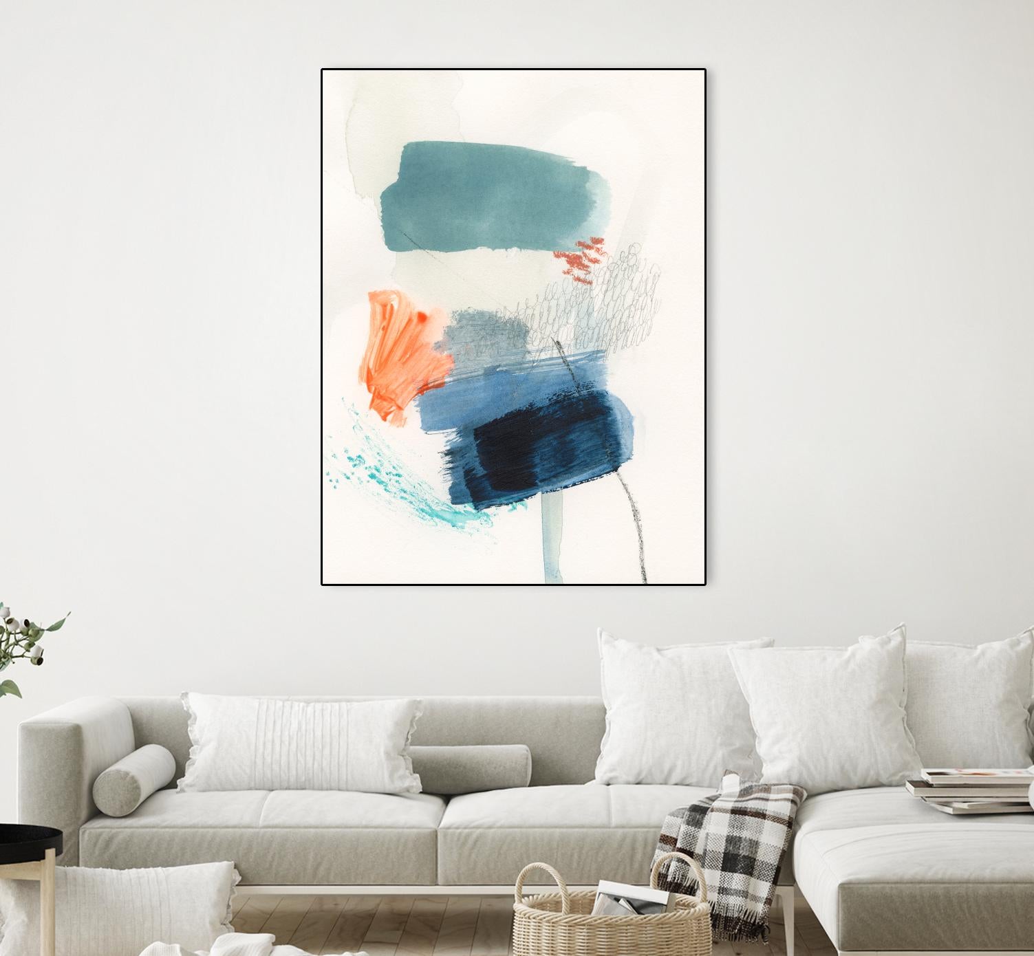 Lightvessel II by Victoria Barnes on GIANT ART - orange abstract abstract