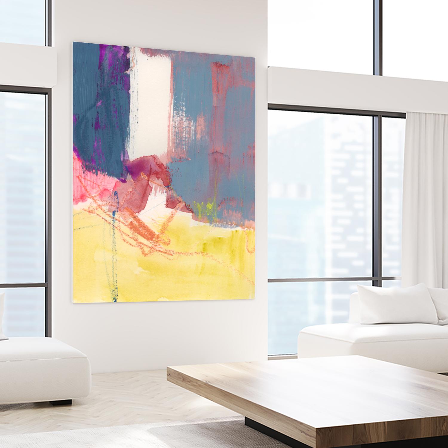Flim Flam III by Victoria Barnes on GIANT ART - orange abstract abstract