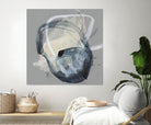 Tandem Loops I by Jennifer Goldberger on GIANT ART - beige watercolour abstract