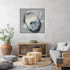 Tandem Loops I by Jennifer Goldberger on GIANT ART - beige watercolour abstract